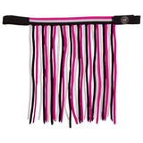 Imperial Riding Fly Fringes Nylon With Velcro #colour_neon-pink