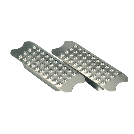 Imperial Riding Anti-Slip Stainless Steel Stirrup Treads #colour_stainless-steel